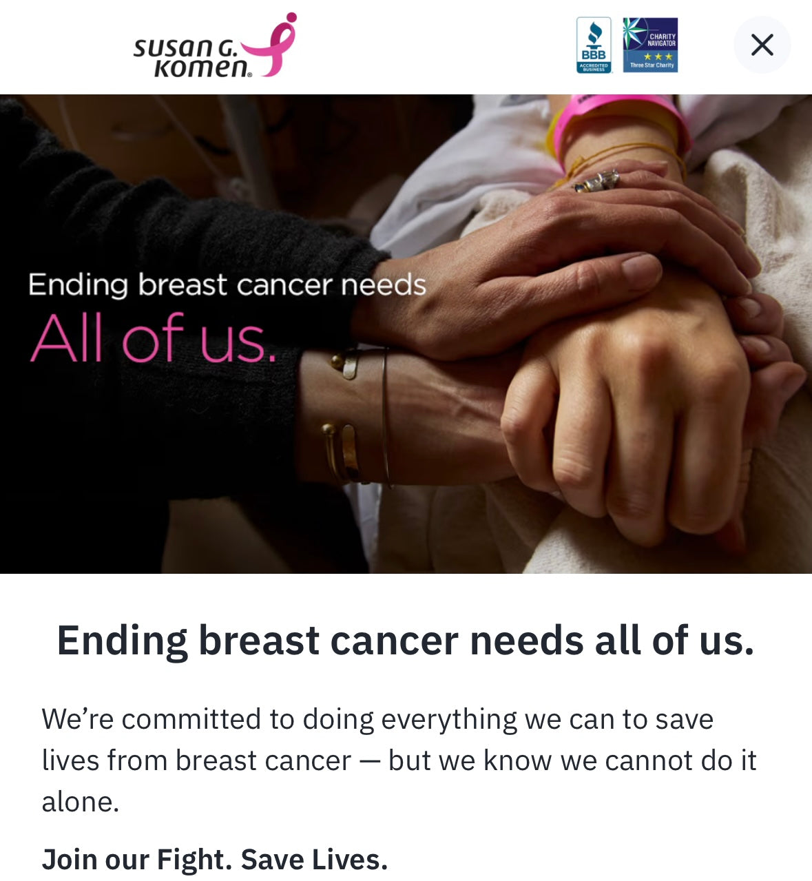 Breast Cancer Awareness *20% of Proceeds Donated to “Susan G. Komen” 🎀