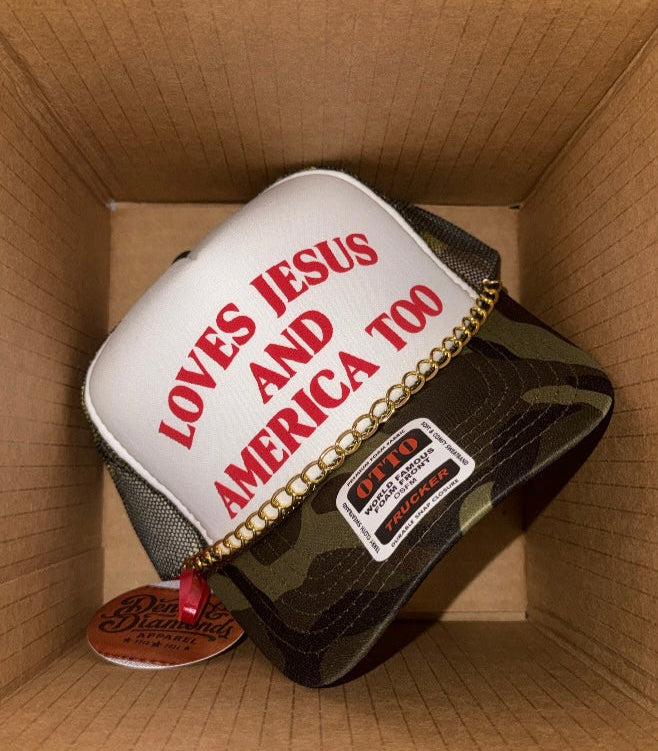 Loves Jesus and America Too