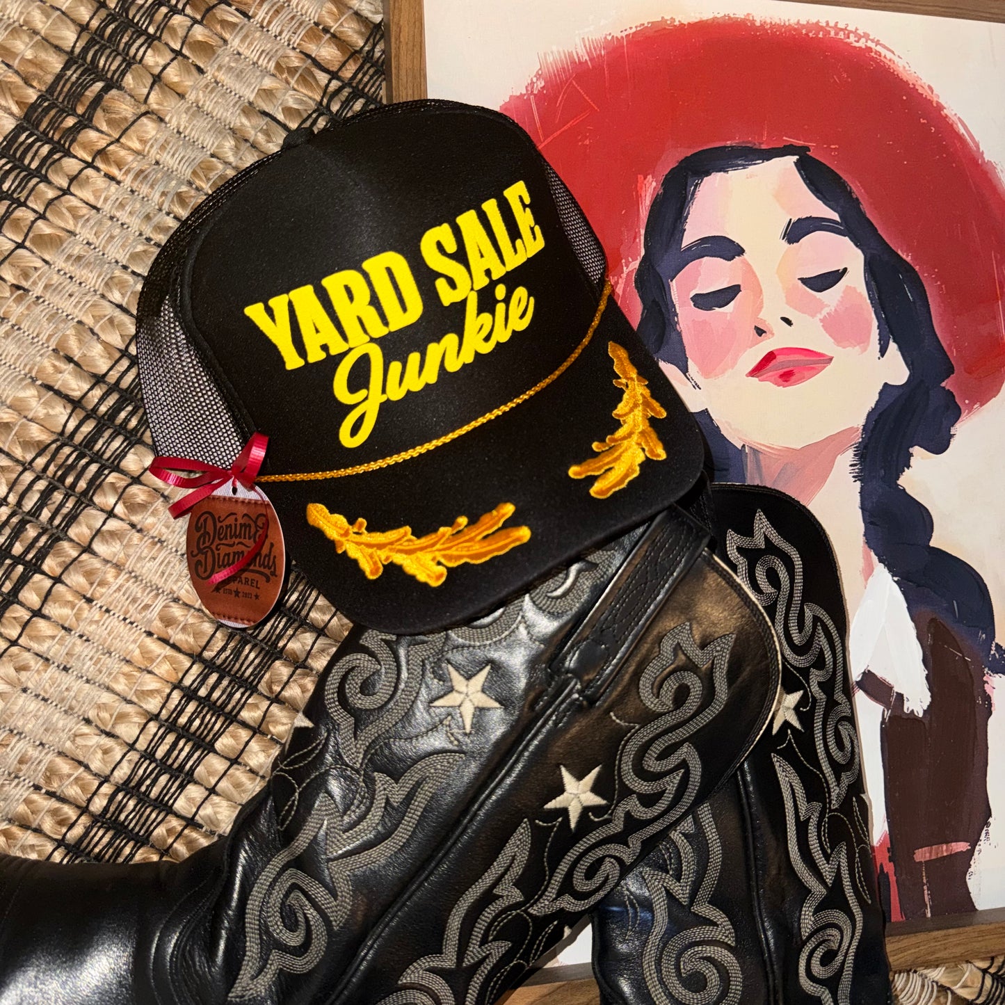 Yard Sale Junkie Trucker Hat