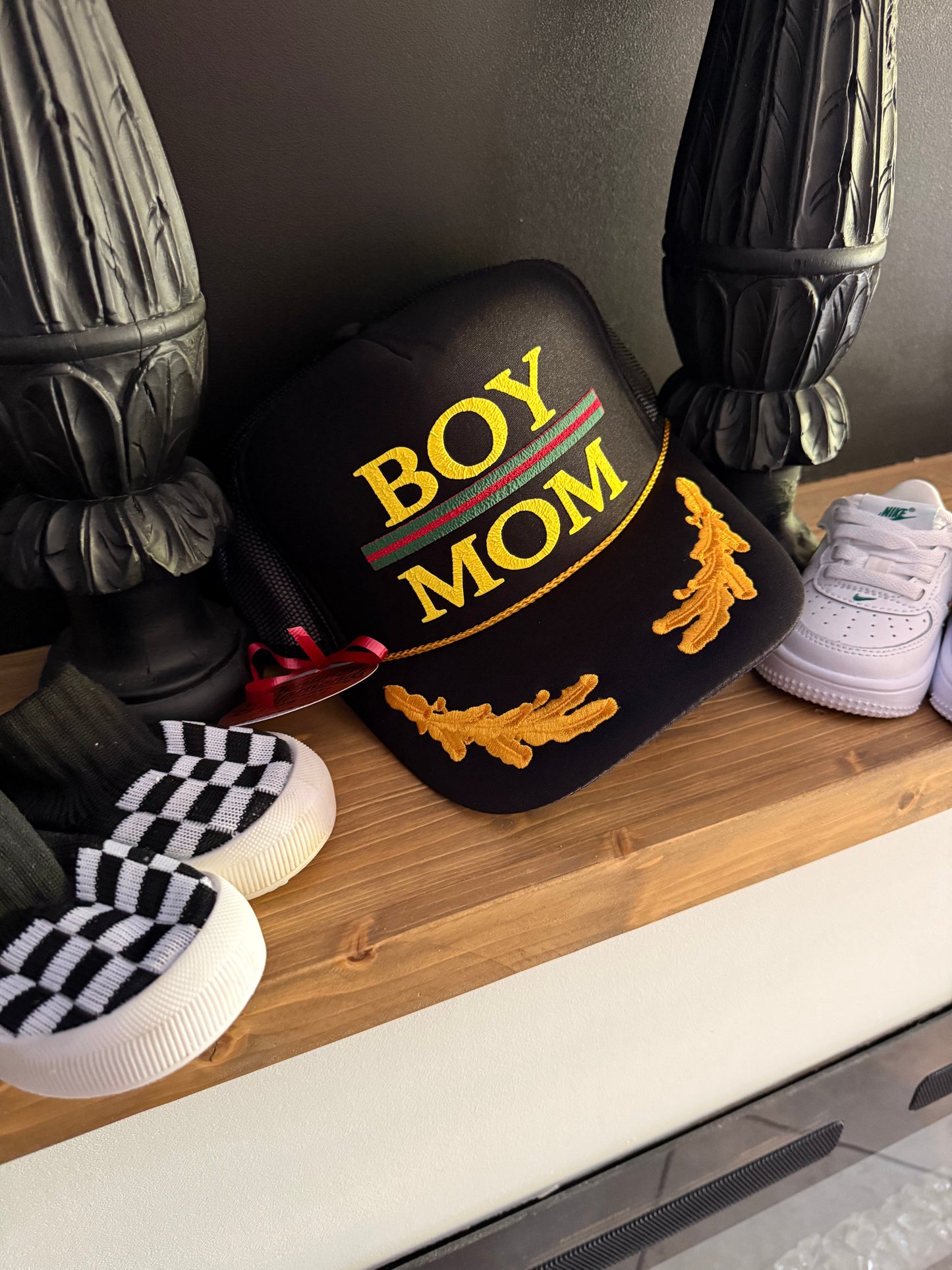 “Boy Mom” Trucker Hat