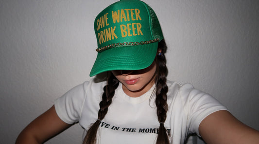 SAVE WATER DRINK BEER TRUCKER