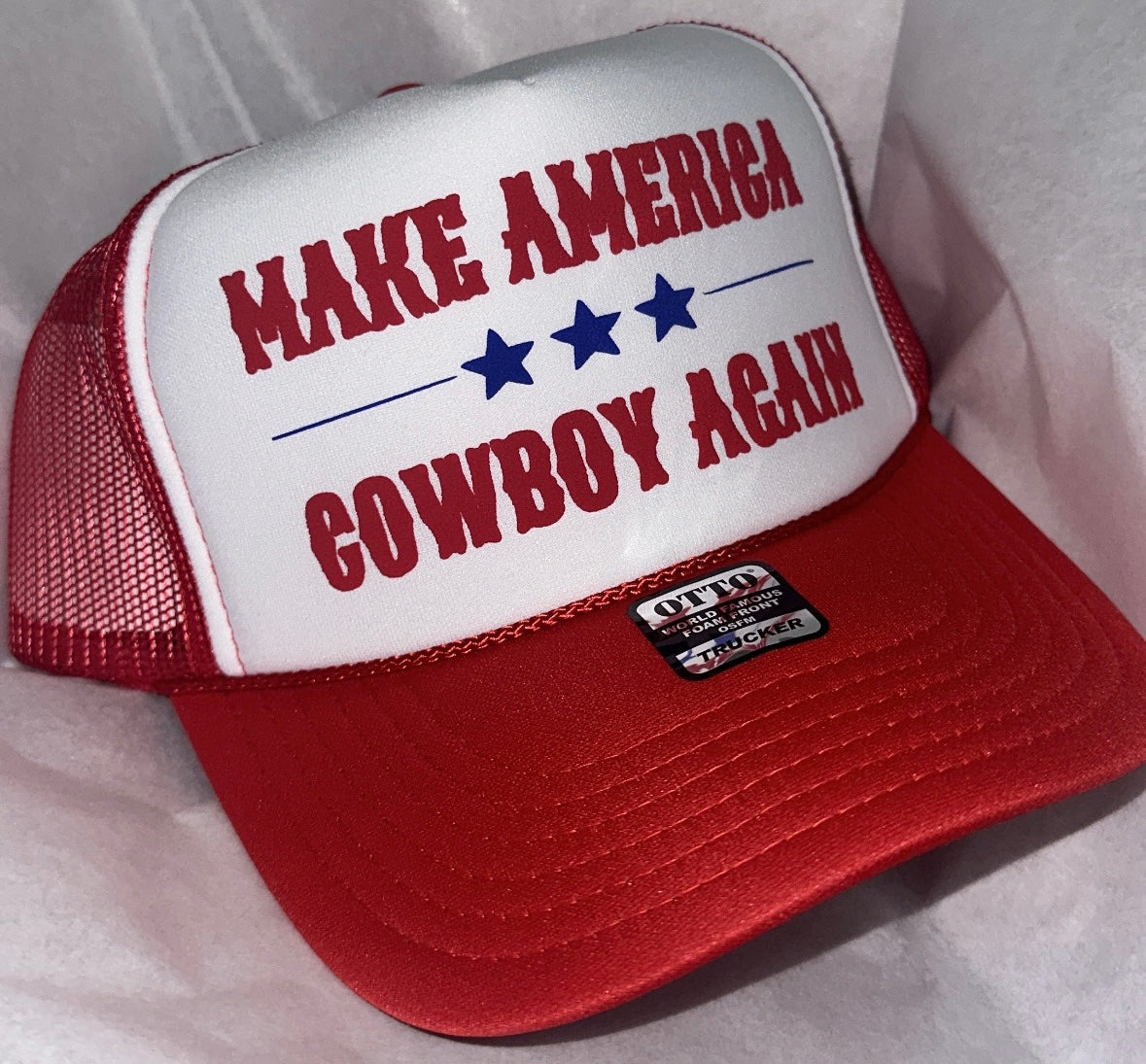 Make America Cowboy Again Trucker