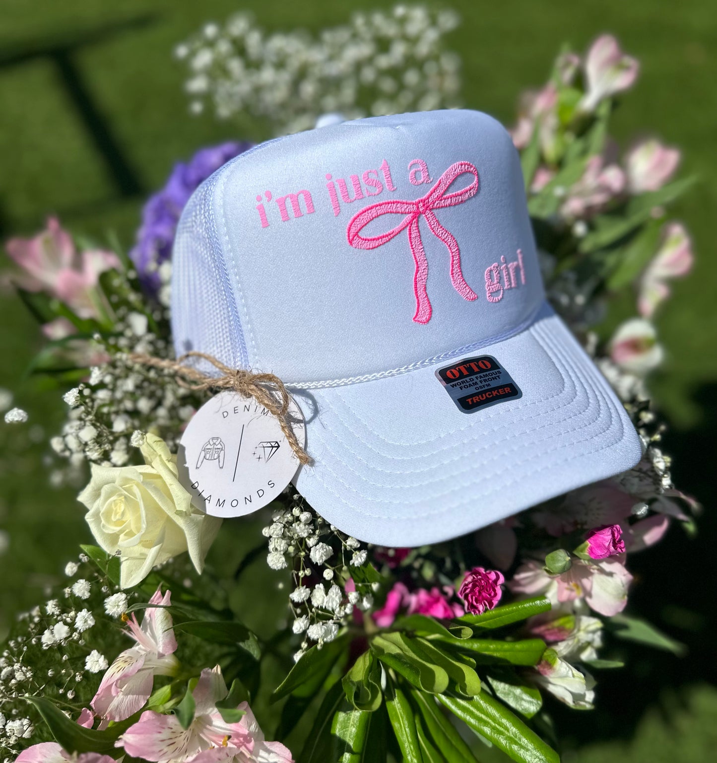 “Im just a girl” 🎀 Trucker