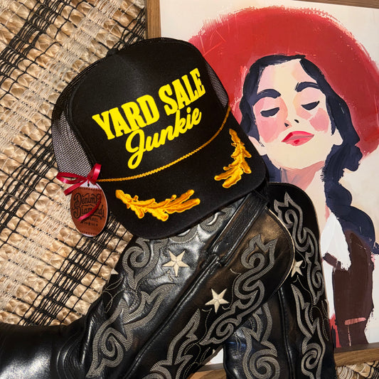 Yard Sale Junkie Trucker Hat