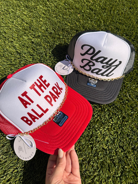 “AT THE BALL PARK” Trucker