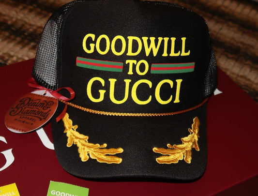Goodwill to Gucci Trucker Hat