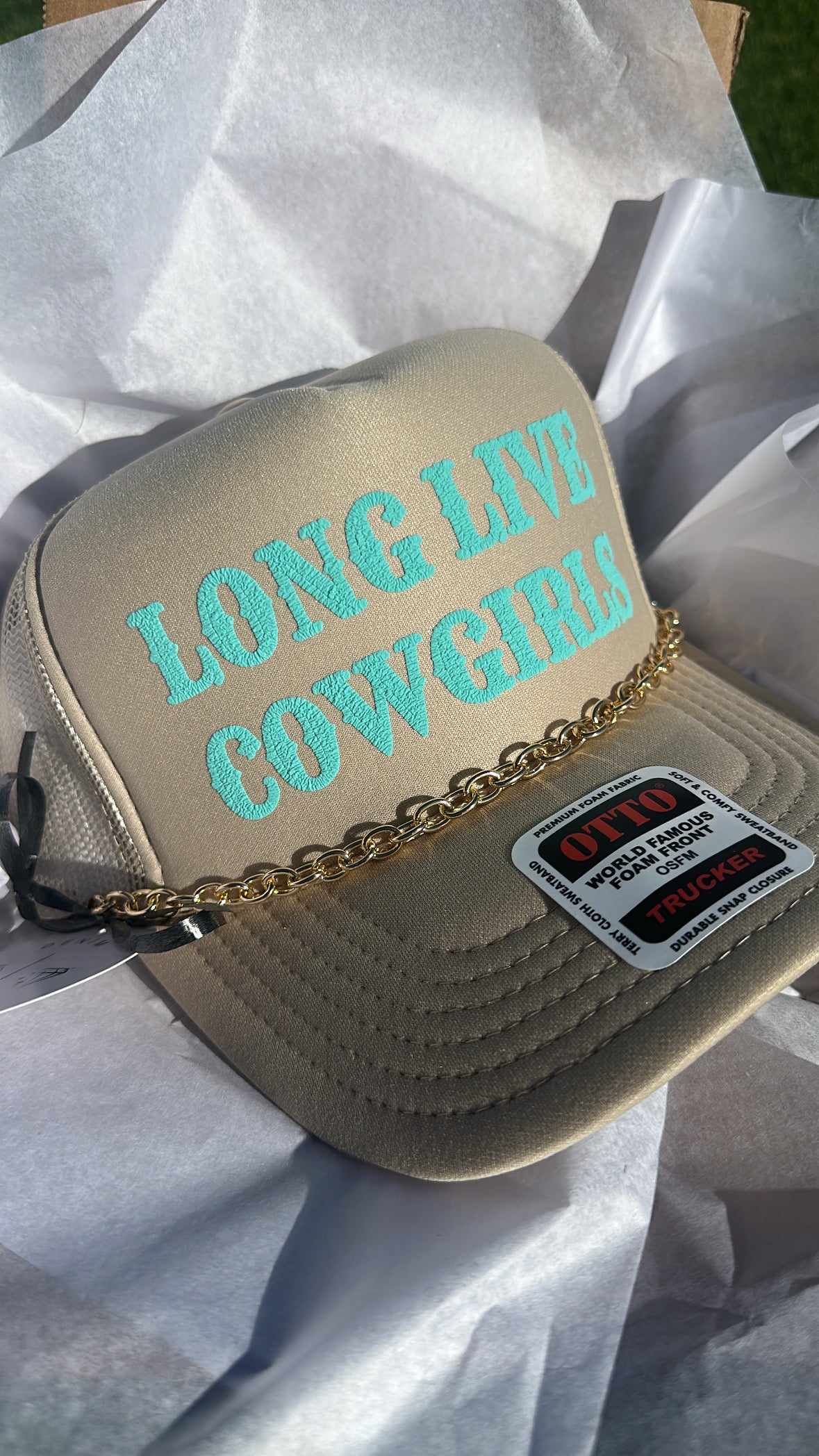 Long Live Cowgirls Trucker